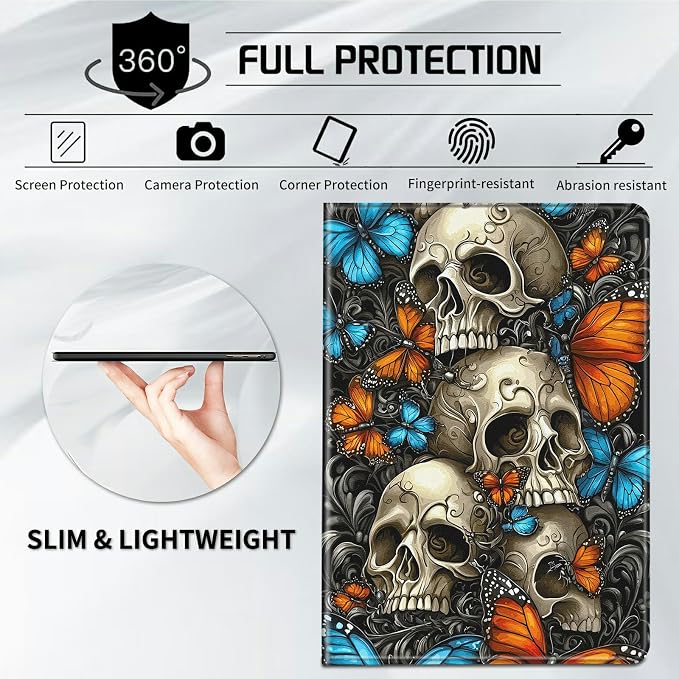 Case for All-New Kindle Paperwhite 12th Generation 7 inch 2024 &amp Kindle Colorsoft Signature Edition 2024 Lightweight Protective PU Leather Smart Stand Cover with Auto Wake Sleep - a Beautiful Gala