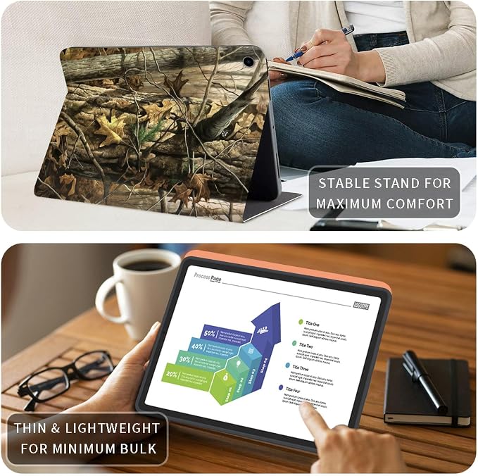 Case for Kindle Fire HD 10 &amp 10 Plus Tablet 10.1 (13th/11th Generation 2023/2021 Release) Lightweight Slim PU Leather Adjustable Multi-Angle Smart Shell Cover with Auto Wake/SleepA Flowers Art