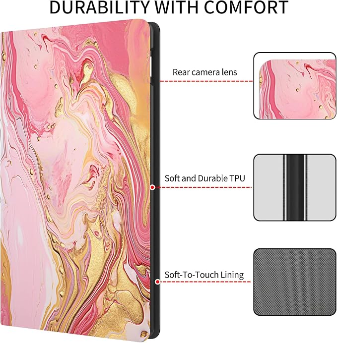 Case for 7 All-New Kindle Paperwhite (12th Generation 2024) and Kindle Colorsoft Signature Edition CoverSlim PU Leather Smart Cases with Auto Wake/Sleep-Black Cat Night Sky