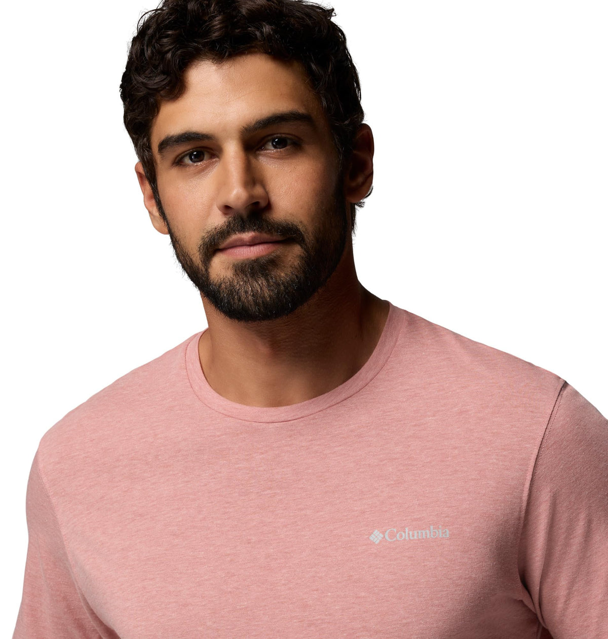 Columbia Men's Thistletown Hills Short Sleeve T-Shirt, Washed Red/Heather, 3X
