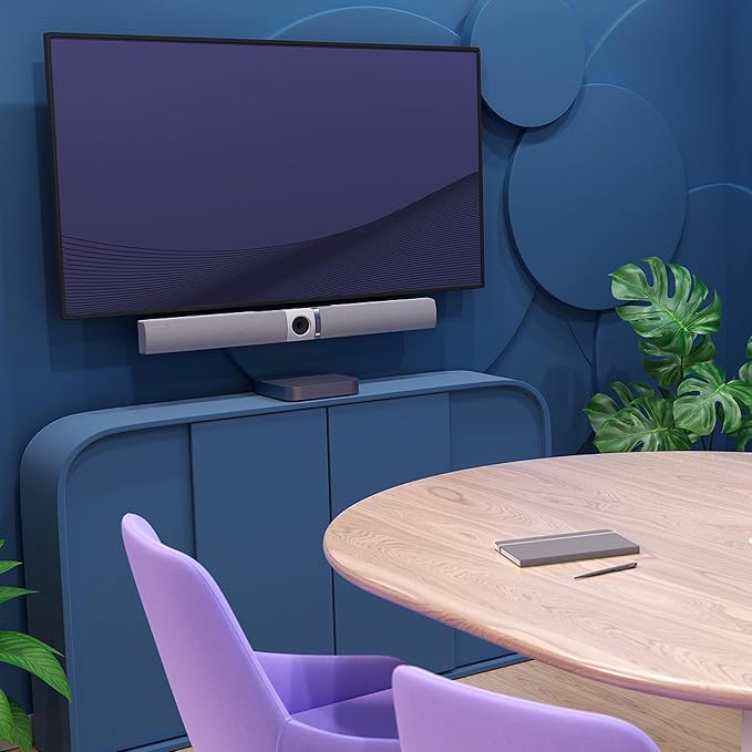 Owl Bar Video Conferencing Device — 4K Video Conferencing Bar with Active Speaker Focus (Add a Meeting Owl 3 or Pro for 360-Degree Coverage and Automatic Camera Switching)