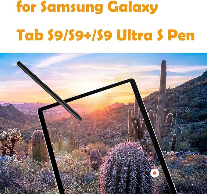 Tab S9 Stylus Pen Replacement Compatible with Samsung Galaxy Tab S9S9 PlusS9 Ultra S PenTab S9+Tab S9 UltraAll Versions Stylus Touch S Pen +Tips (Beige)