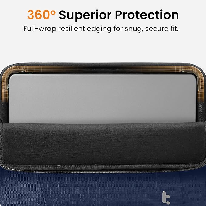 tomtoc Slim &amp 360° Protective Tablet Sleeve for 11-inch iPad Air &amp iPad Pro M5/M4/M3 iPad 2025 A16 Water-Resistant Case with CornerArmor