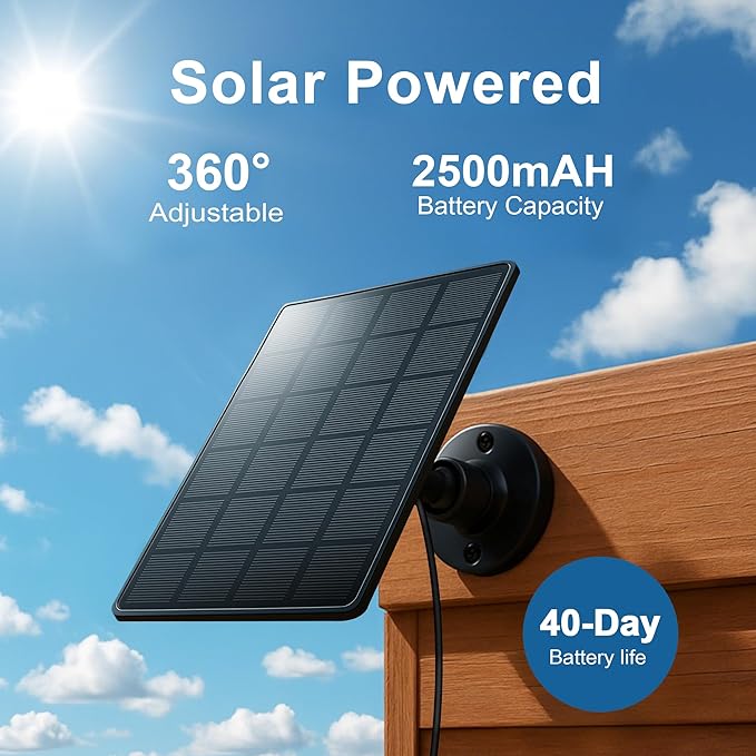 Automatic Chicken Coop Door – Solar Powered Auto Chicken Door with Light Sensor, Timer & Manual Control, 2500 mAh Battery +USB-C Backup, Aluminum,Waterproof, Anti-Pinch Safety, Fits Most Poultry Coops