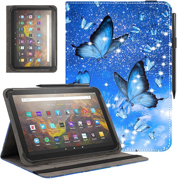 Universal 11 12 Inch Android Tablet Case Slim Fit Standing Cover for 10.9 11 11.5 12 Touchscreen Tablet with Multiple Viewing AnglesBird Tree