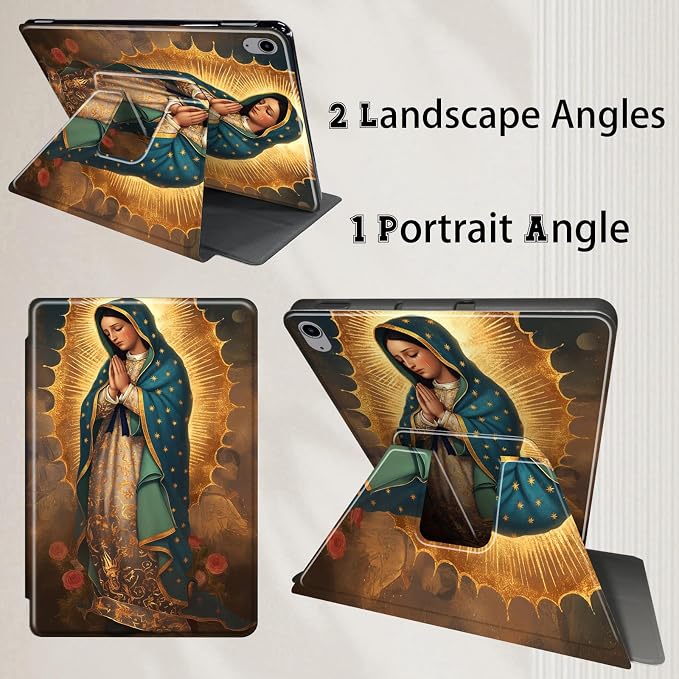 for iPad 10.2 Rotating Case 360° Protection Adjustable Kickstand Cover for iPad 10.2 (7th8th9th Generation) Shockproof Durable Lightweight PU Leather for iPad 10.2 Stand Case Basketball