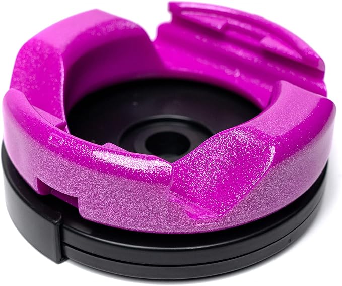 GoDonut Plus+ Glazed Phone Stand (Swivel Base) - Portable Mount Accessory - Charging Port Access - Compatible with Tablet iPhone &amp Most Smartphones - Fuchsia