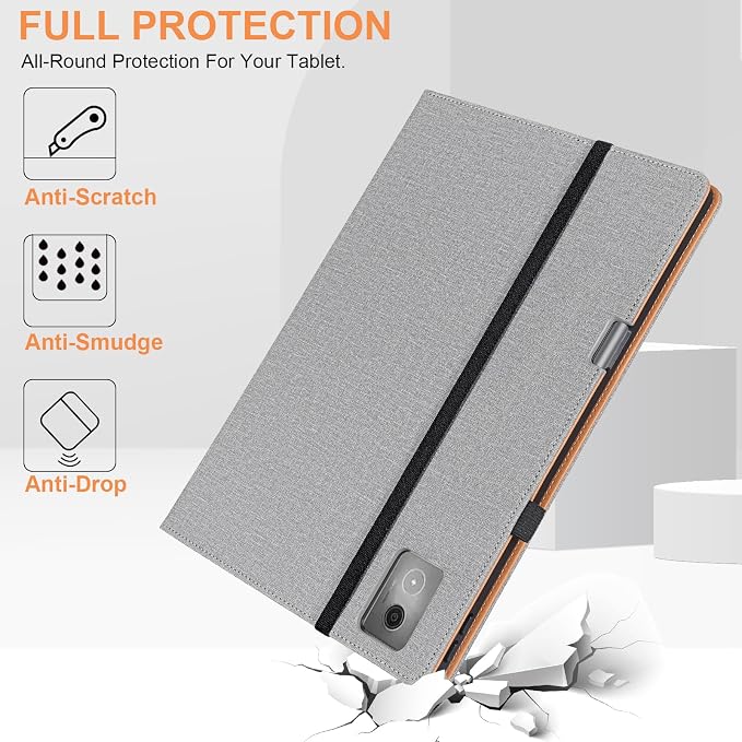 for Lenovo Idea Tab 11 Case with Pen Holder Shockproof Cover for Moto Pad 2026 Tablet Case TB336FUBlack