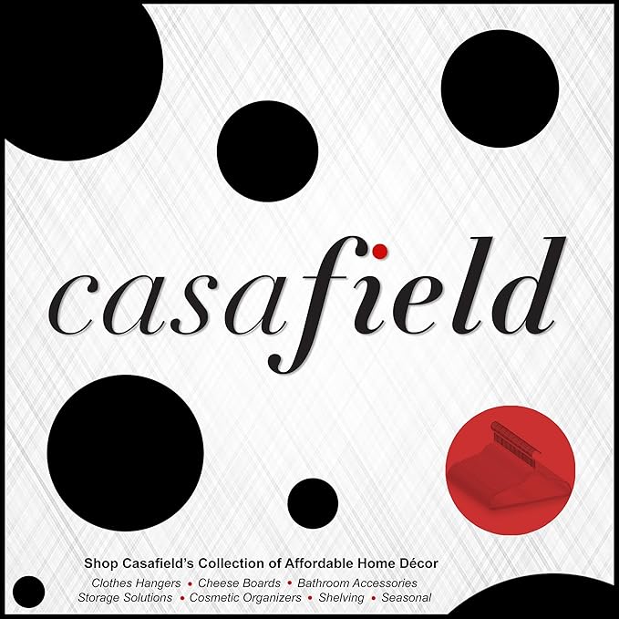 Casafield 100 Velvet Baby Hangers - 11" Size for Infant & Toddler Clothes - Gray