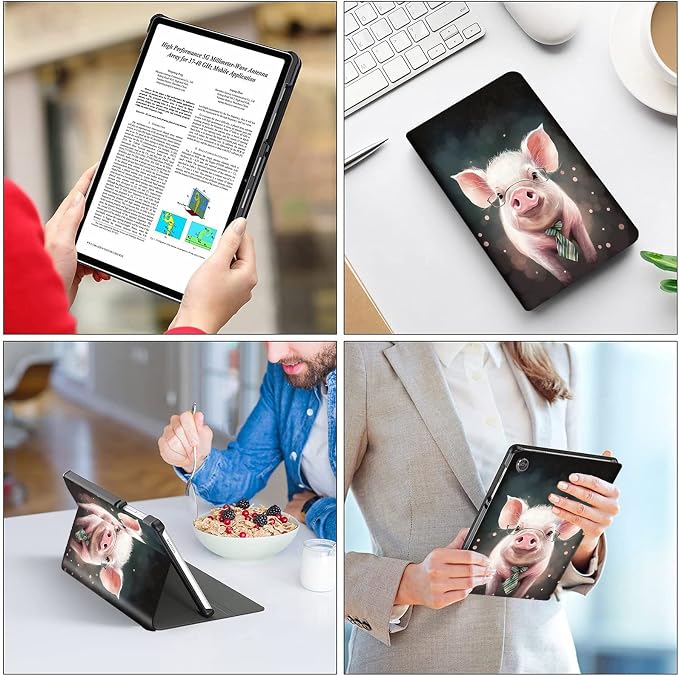 Case for Amazon Kindle Fire Max 11 Tablet (13th Gen 2023 Release) 11 PU Leather Slim Folding Adjustable Stand Smart Cover with Auto Wake/Sleep for Fire 11 Max TabletArt Skull