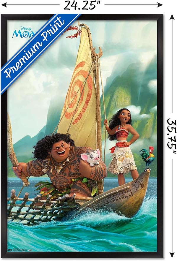 Trends International Moana Group Wall Poster 22.375" x 34"