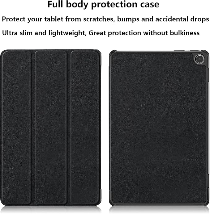 Slim Case for Amazon Fire Max 11 Tablet (13th Generation 2023 Release) Trifold Lightweight Hard Shell PU Leather Stand Folio Protective Cover with Auto Wake/Sleep Colored Graffiti Doodle