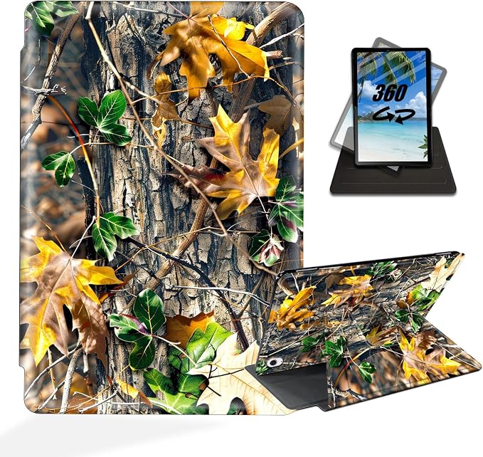 for iPad 10th Generation Case 360 Degree Rotating Stand Cover Multi Angle Viewing Auto Sleep/Wake American Flag Eagle Leather Case for iPad (A16) 11th Generation 11 Inch 2025