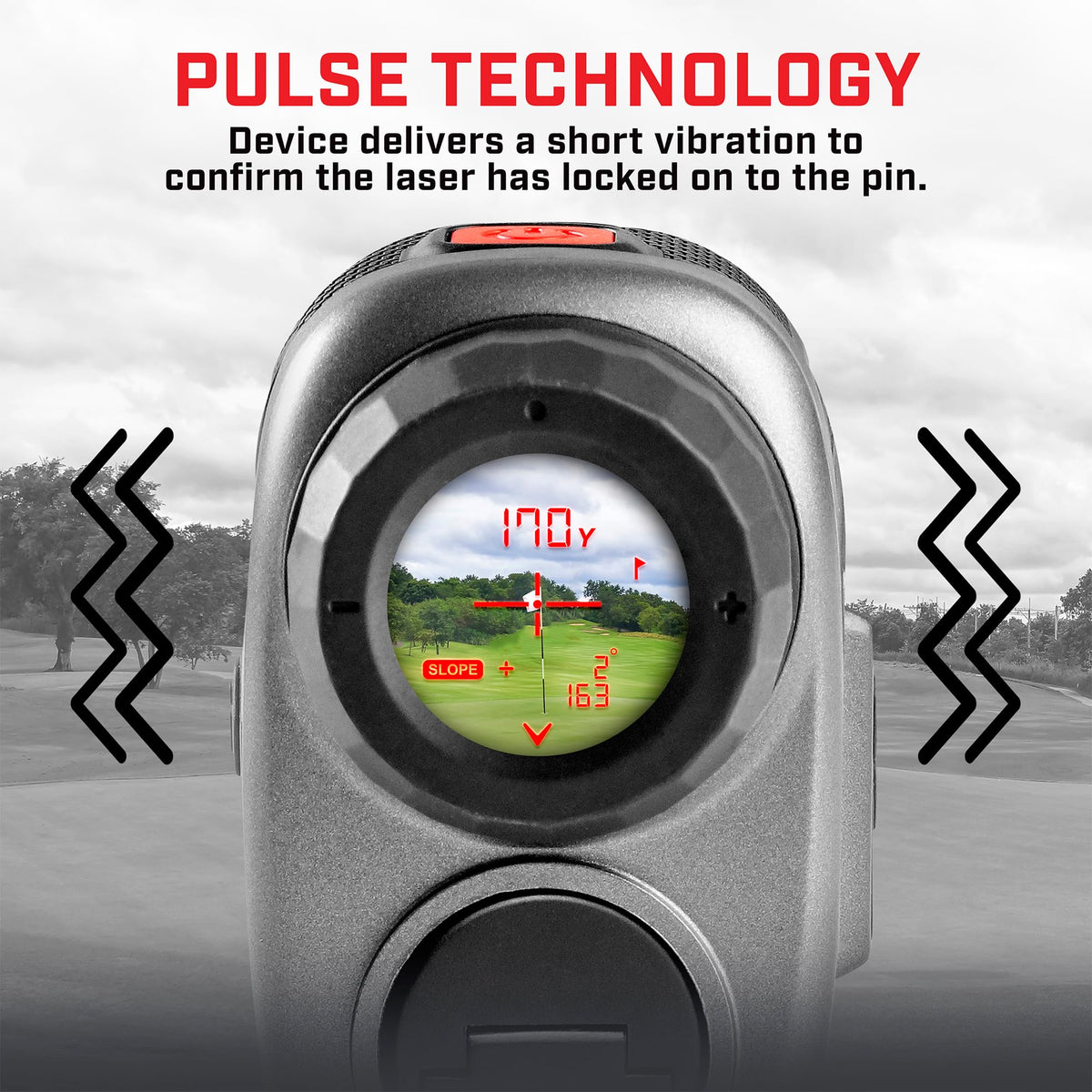 Callaway Pro XS Golf Laser Rangefinder - Golf Laser Rangefinder, Distance Measuring Rangefinder
