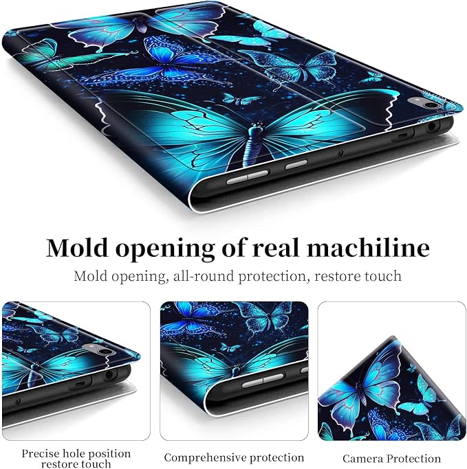Case for iPad (A16) 11th Generation 11 Inch 2025/ iPad 10th Generation 10.9 Inch 2022 CaseHybrid Slim Multi-Angles Stand Auto Wake/Sleep Cover-Beach Sunset