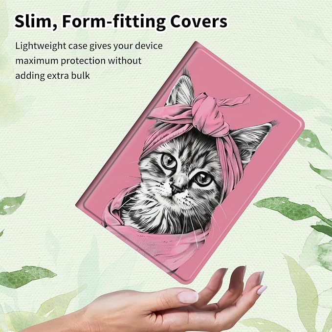 Case for 10.2 Kindle Scribe (2024/2022 Release) Slim PU Leather Lightweight Adjustable Stand Smart Shell Cover with Auto Wake/Sleep for 10.2 Amazon Kindle Scribe E-ReaderA Dog