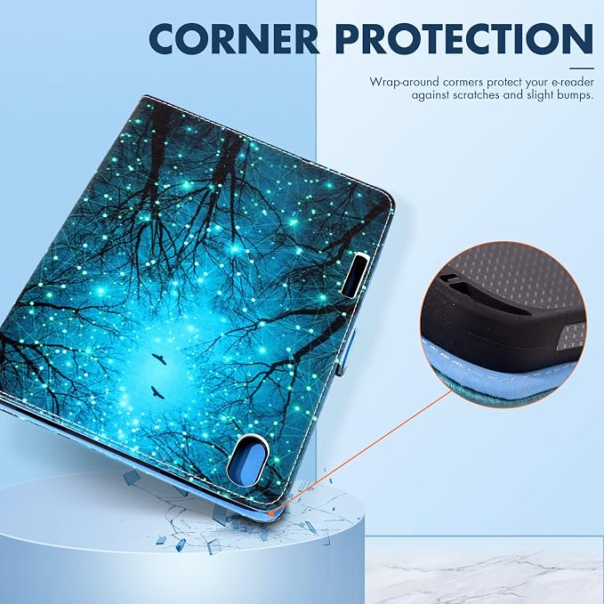 Dteck for iPad A16/10th Generation 10.9 Inch 2022 Case with Pencil HolderPremium PU Leather Folio Multiple Viewing Angles Stand Cover Auto Wake/Sleep Protective Tablet Cases for Women MenBookshelf