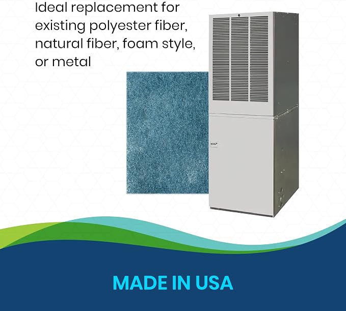 Polyester Washable Fiber Furnace Door Filter