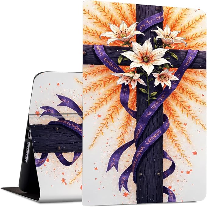 Case for Kindle Fire HD 10 &amp 10 Plus Tablet 10.1 (13th/11th Generation 2023/2021 Release) Lightweight Slim PU Leather Adjustable Multi-Angle Smart Shell Cover with Auto Wake/SleepA Flowers Art