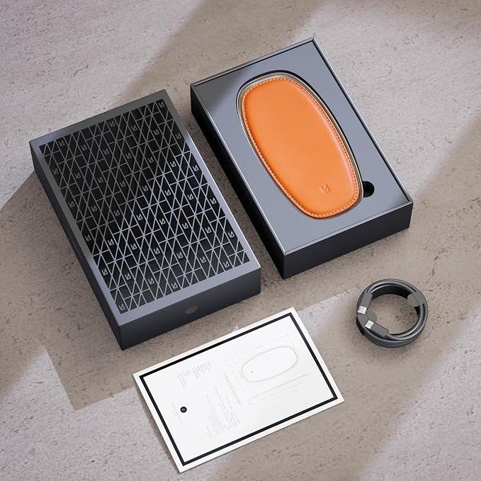 Lunar Artefacts Wireless Charger Lunar Midnight Blue Chrome Plated Brass