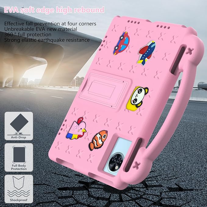 Case for Lenovo Idea Tab 11 inch 2025 (TB336) Kids EVA Shockproof Cover with Stand Handle for Lenovo Idea Tab 11''/ K11 Gen 2 Tablet Blue