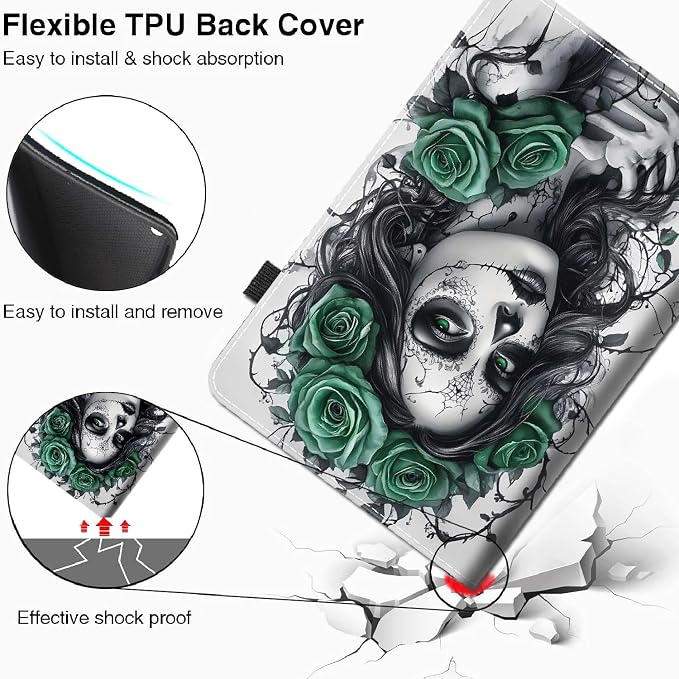 Case for Amazon Kindle Fire Max 11 Tablet (13th Generation 2023 Release) - Slim Fit Standing Cover with Auto Sleep/Wake for All-New Fire 11 Max Tablet Peach Blossom