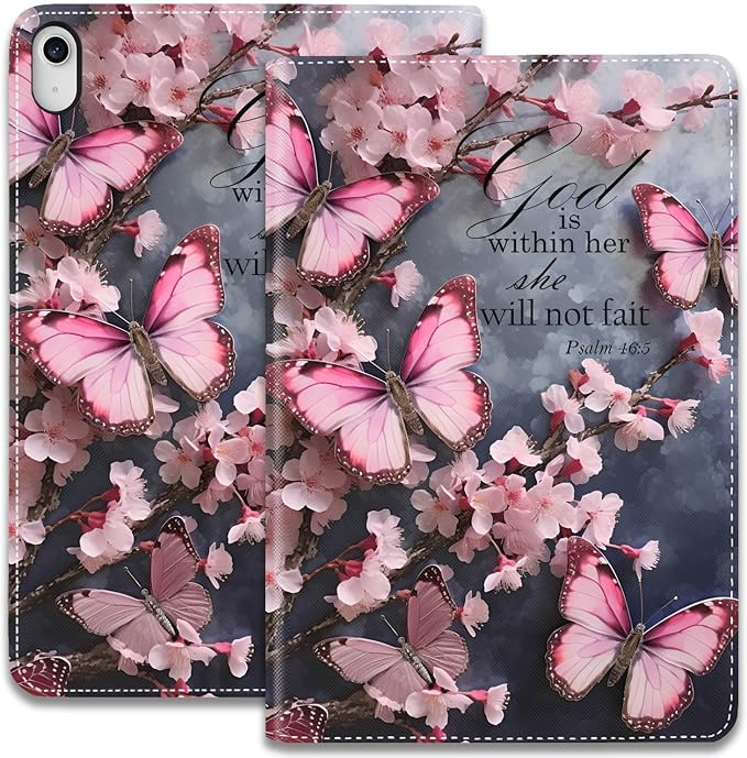 Case for iPad (A16) 11th Generation 11 Inch 2025 / iPad 10th Generation 10.9 Inch 2022 Ultra-Thin Multi-Angle Protective Cover with Auto Sleep/Wake A Dark Horse