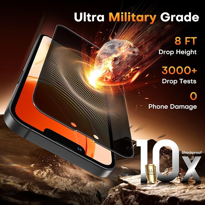 TOCOL for Pixel 2026 Screen Protector Clear | Easy Installation Bubble-Free 9H+ Tempered Glass 11FT Military Grade Shatterproof Anti-Scratch Case Friendly HD 2 Pack