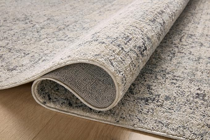 Loloi Amber Lewis Alie Collection ALE-01 Stone/Mist 7'-10'' x 10', .13'' Pile Height, Area Rug