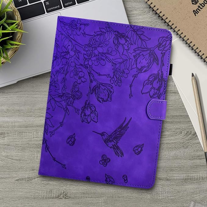 Case for Kindle Fire HD 10 &amp Fire HD 10 Plus 13th/11th Generation 2023 2021 | Synthetic Leather Flip Folio Stand Cover with Auto Wake/Sleep for Kindle Fire HD 10 &amp Fire HD 10 Plus Beach