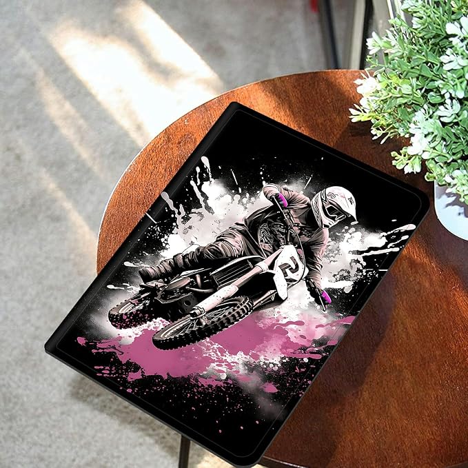 Case for Amazon Kindle Fire Max 11 Tablet (13th Gen 2023 Release) 11 PU Leather Slim Folding Adjustable Stand Smart Cover with Auto Wake/Sleep for Fire 11 Max TabletArt Skull