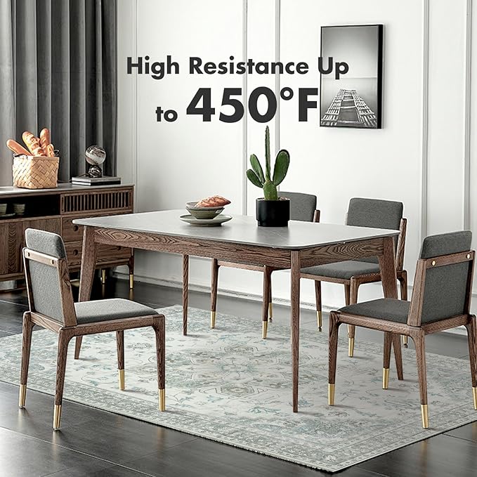 6x9 Soft Washable Area Rugs for Living Room and Bedroom, Non-Slip Stain Resistant Indoor Carpet, Cozy Floor Mat for Dining Room, Office, Under TableStain Resistant Green Floral