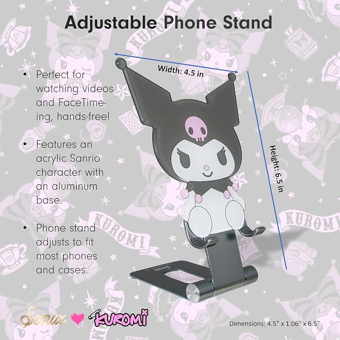 Sonix x Sanrio Character Phone Stand | Adjustable Cell Phone Holder Desk Stand Dock | Badtz Maru