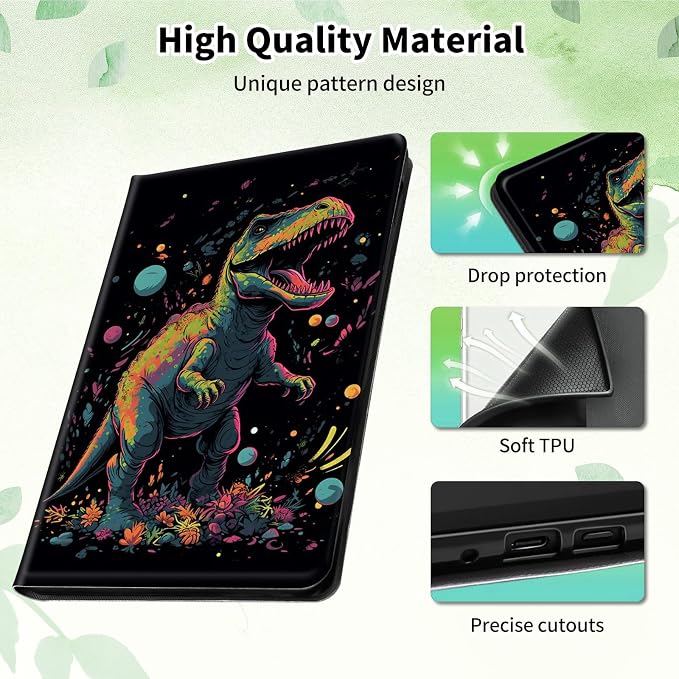 Case for 10.2 Kindle Scribe (2024/2022 Release) Slim PU Leather Lightweight Adjustable Stand Smart Shell Cover with Auto Wake/Sleep for 10.2 Amazon Kindle Scribe E-ReaderA Dog