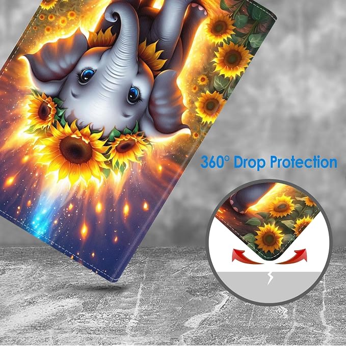 for iPad mini 1 2 3 4 5 Case Stay Positive Work Hard and Make It Happen Inspirational Quote Slim Lightweight PU Leather Stand Cover with Auto Wake/Sleep for iPad mini 5th/4th Gen 7.9 Inch