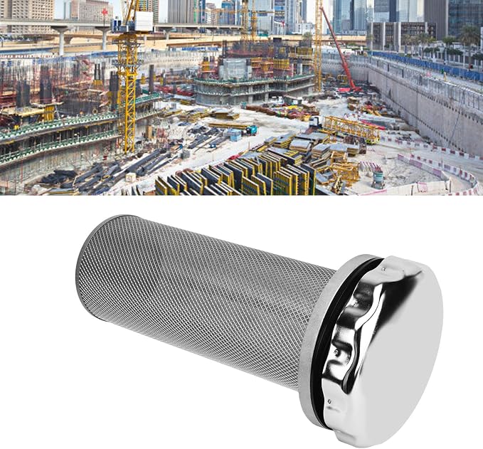 Hydraulic Air Filter Stainless Steel Oil Tank Air Cleaner Precise Efficient