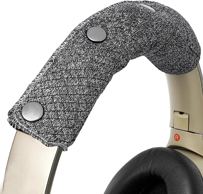 GEVO Replacement Headphone Headband Cover for Sony WH-1000XM4,WH-1000XM3/H910N/XB910N/XB900N/CH710N Headphones,Headband Cushioning Pad Protects Repair Parts,Easy Installation,No Tools Required (Gray)