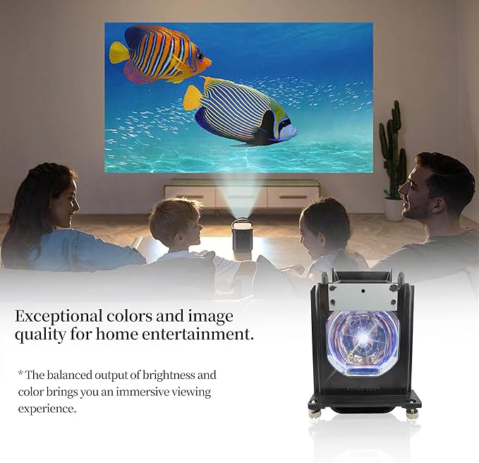 SORNEICDR 915P061010 Projector Lamp Compatible with Mitsubishi 915P061010 for WD-65733/WD-57733/WD-65734/WD-73733/WD-65833/WD-73833/WD-57734/WD-73734/WD65733 /WD-Y657/WD-57833/WD73733/WD65734/WD57733