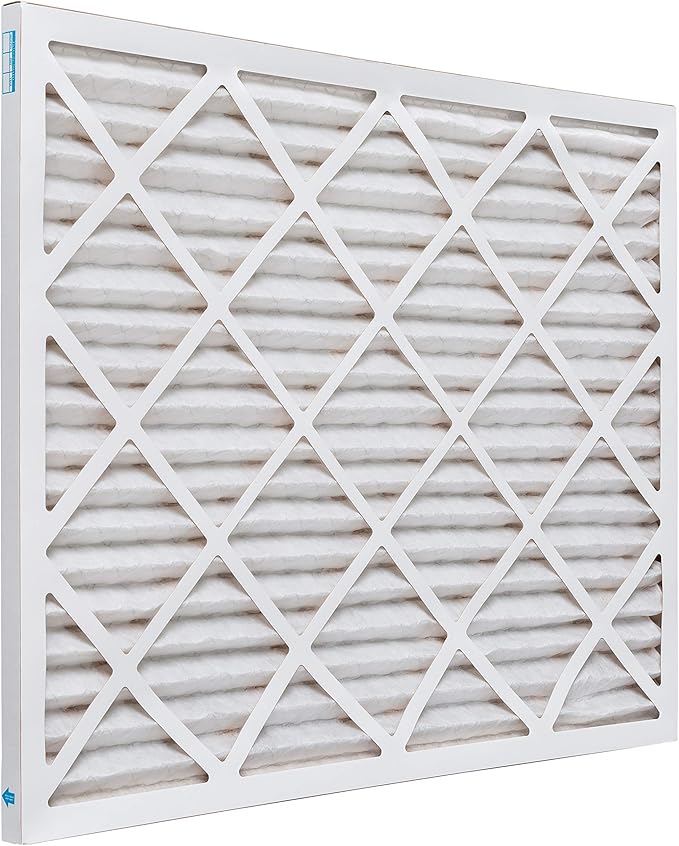 Aerostar 10x24x1 MERV 8, Pleated Air Filter, Box of 6, Made in the USA