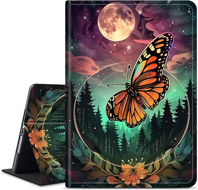 for Samsung Galaxy Tab E 9.6 Inch 2015 (SM-T560/T561/T565/T567) Kickstand Case PU Leather Multiple Viewing Angles Stand Smart Cover for Galaxy Tab E 2015 2 Roses