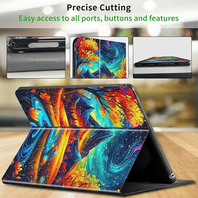 Case for All-New Kindle Paperwhite 12th Generation 7 inch 2024 &amp Kindle Colorsoft Signature Edition 2024 Lightweight Protective PU Leather Smart Stand Cover with Auto Wake Sleep - a Beautiful Gala