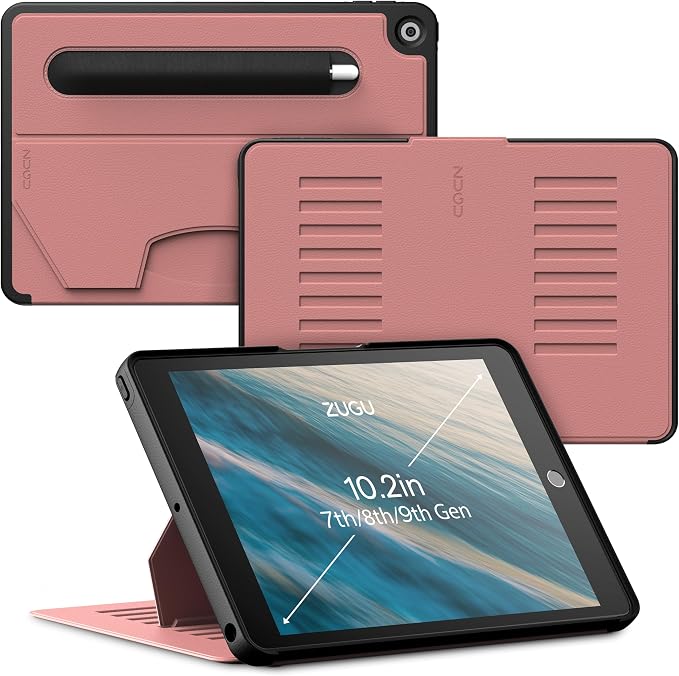 ZUGU CASE for iPad 7th/8th/9th Generation 10.2 Inch 2019/20/21 [Arctic Gray]