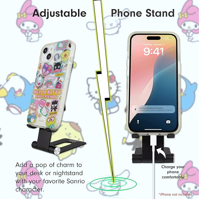 Sonix x Sanrio Character Phone Stand | Adjustable Cell Phone Holder Desk Stand Dock | Badtz Maru