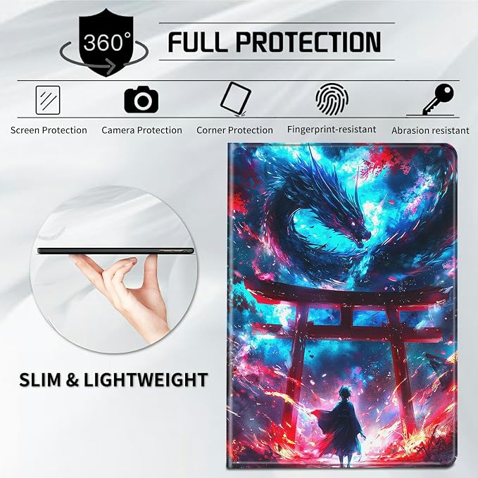 Case for All-New Kindle Paperwhite 12th Generation 7 inch 2024 &amp Kindle Colorsoft Signature Edition 2024 Lightweight Protective PU Leather Smart Stand Cover with Auto Wake Sleep - a Beautiful Gala