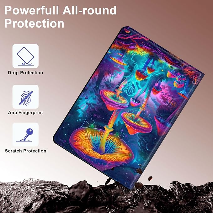 Case for Samsung Galaxy Tab A11 Plus 2026 &amp Galaxy Tab A9+ 11 Slim Smart Stand Cover with Auto Wake/Sleep Shockproof Protective Shell for Work &amp School Astronaut