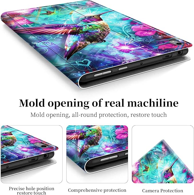 Case for iPad (A16) 11th Generation 11 Inch 2025/ iPad 10th Generation 10.9 Inch 2022 CaseHybrid Slim Multi-Angles Stand Auto Wake/Sleep Cover-Beach Sunset