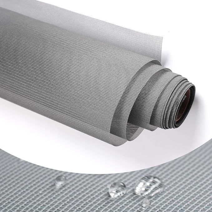 High Density dustproof and Pollen Proof net Window Screen mesh Used to Replace