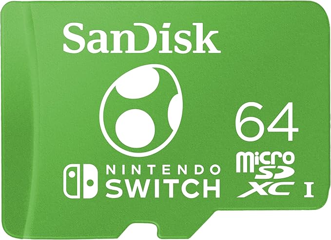 SanDisk 64GB 2-Pack microSDXC Card, Licensed for Nintendo Switch (2x64GB) - SDSQXAO-064G-GN6Z2