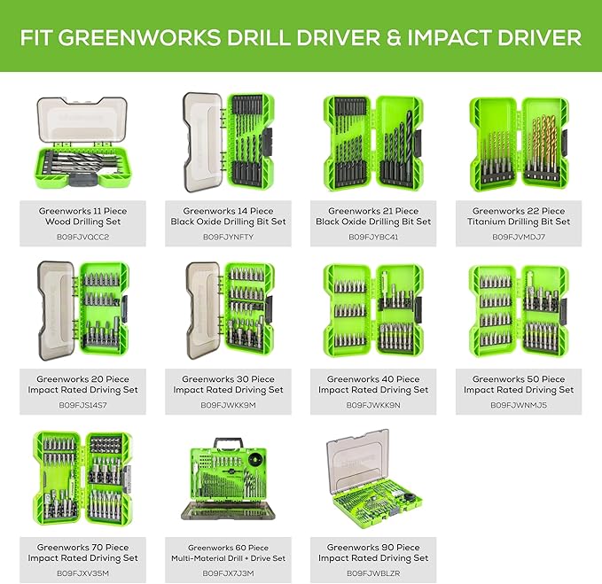 Greenworks 24V Brushless 1950 in./lbs Impact Driver, 1/4-inch Hex Variable Speed, Tool Only