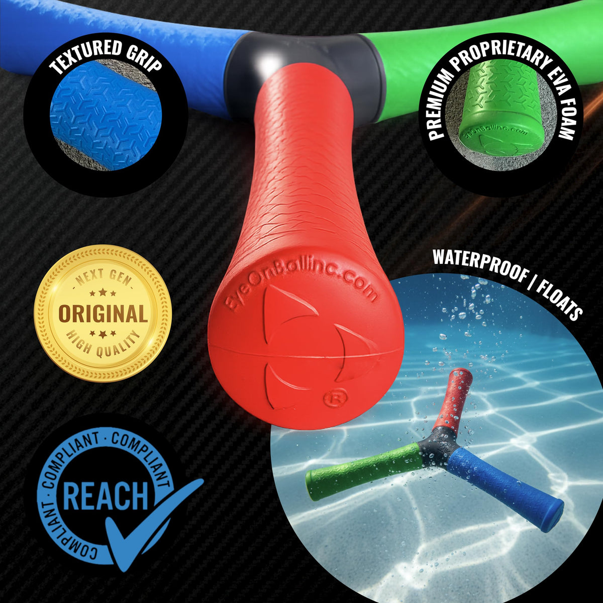 HECOstix Hand Eye Coordination Training Tool for Reaction Time & Reflexes